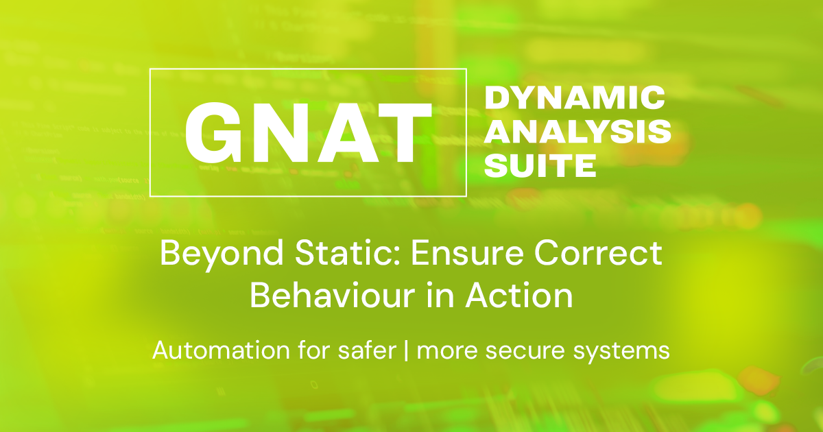 GNAT Dynamic Analysis Suite | AdaCore