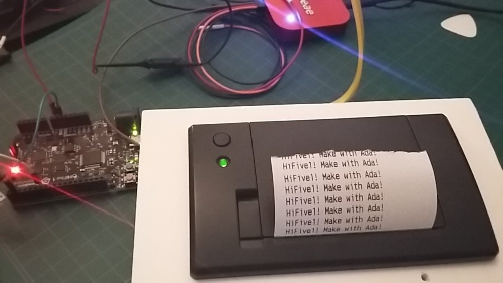 RISC V Hifive1 printer