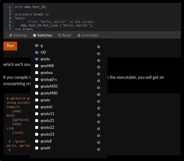 Compiler switches 2024 01 06 013920 fcva