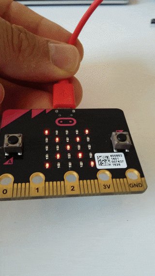 Microbit accelerometer