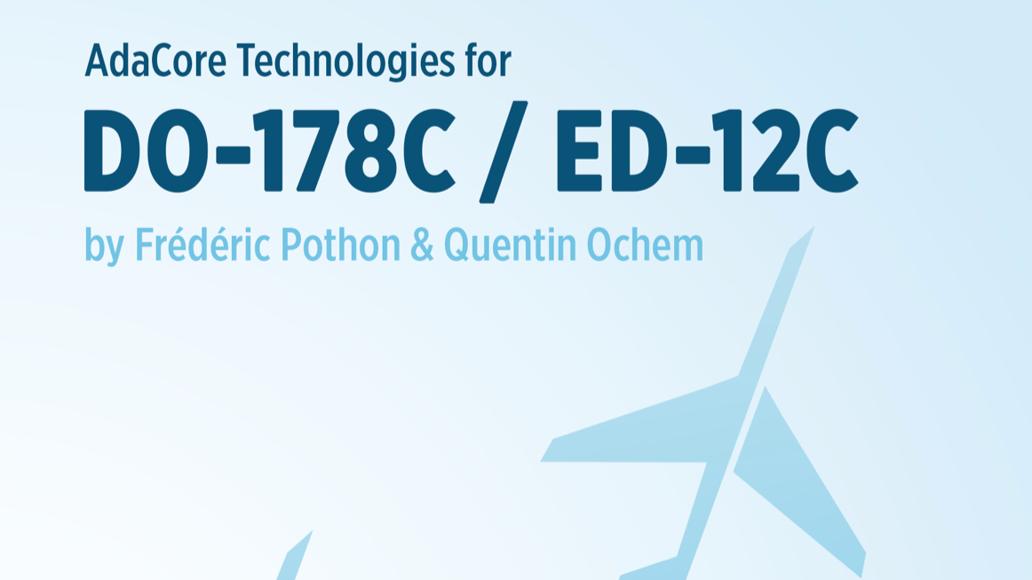 Ada Core Technologies For D0178