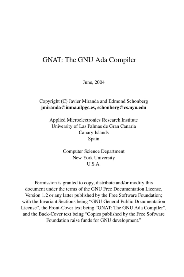 Gnat book cover