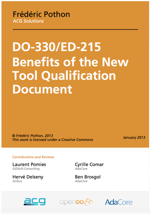 Benefits Of New Tool Qual Doc