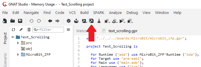 Gnatstudio build all