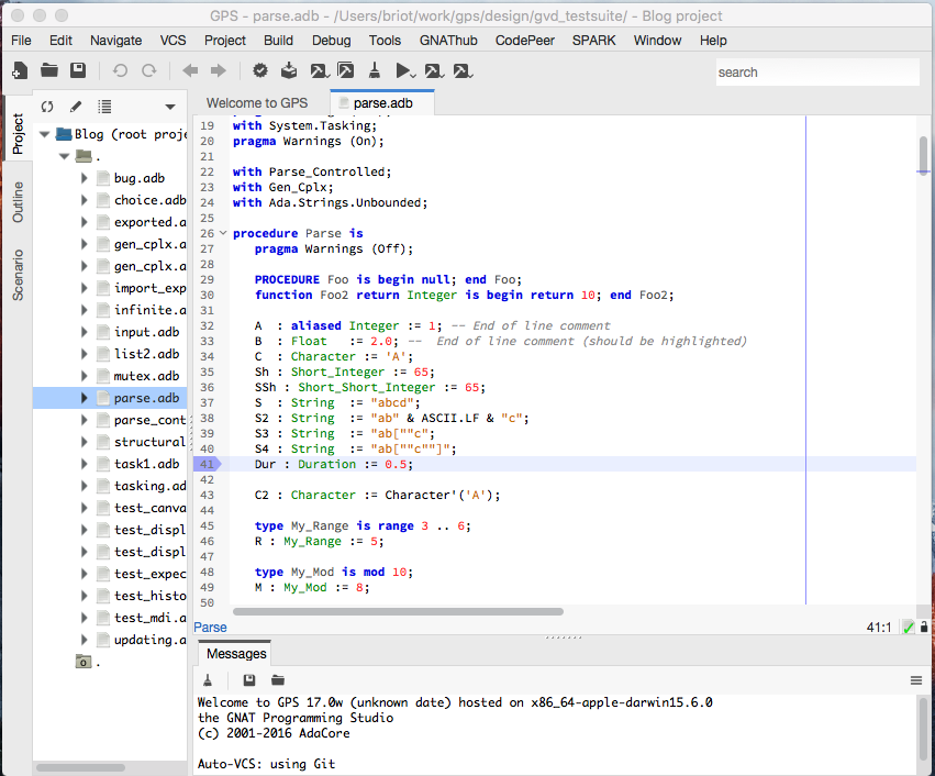 Set breakpoint before