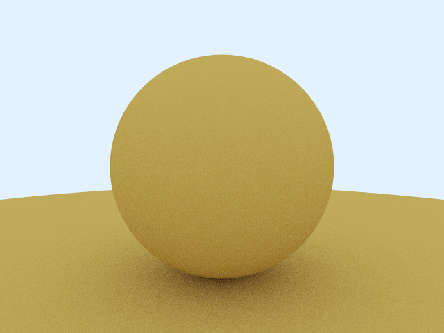 Yellow sphere