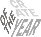 Crate of year logo trim