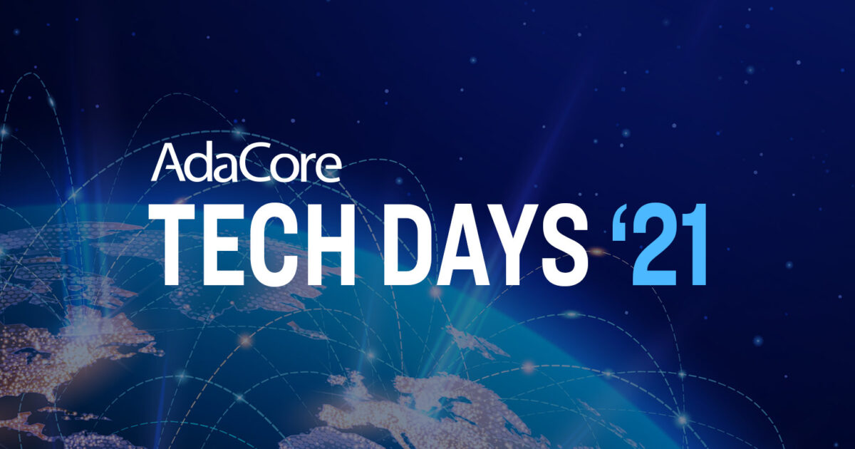 Tech Days 2021 | AdaCore