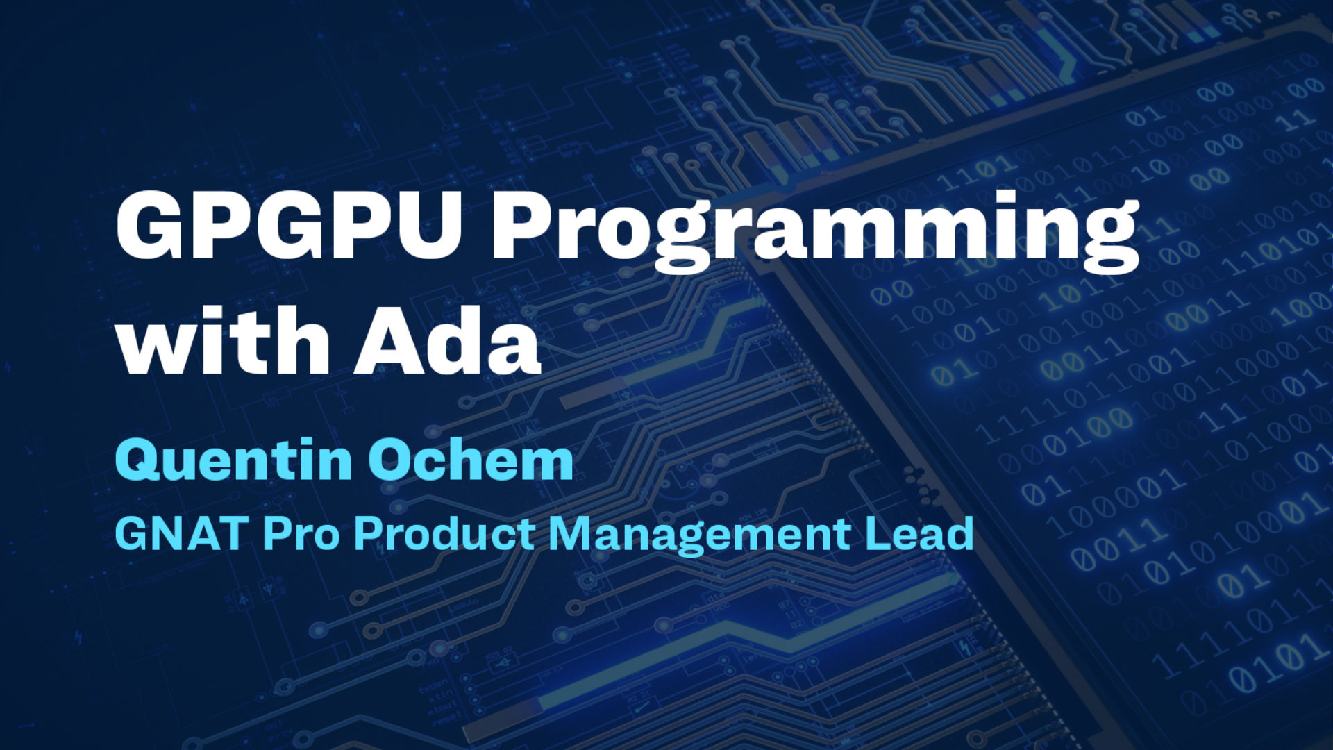 ada and gpus adacore ada programming